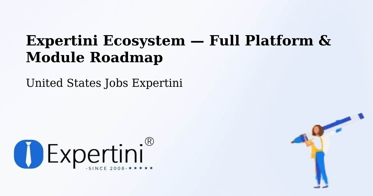 Expertini Ecosystem — Full Platform & Module Roadmap – Maple Grove